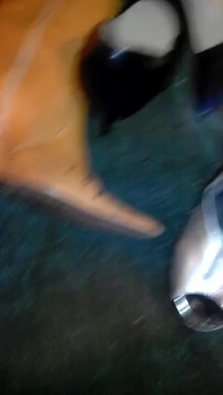 cum silver shoes