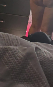 Step mom in panties in front of step son big dick without shame