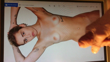 miley cyrus cum tribute 31.3.19