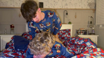Twink Couple Fuck in Bed, Then Solo Cumshots