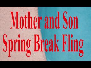 Mother and Step Son Spring Break Sex  POV