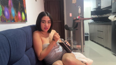 Rich Fucked with My Sexy Latina Stepsister After Arriving From Her Prom.