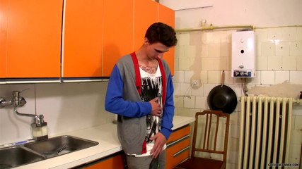 Jesse Strokes His Big Intact Dick!
