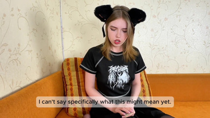 Went to Alt Girl for a Card Reading – She Said My Future Is in Her Pussy
