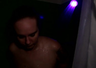 I Found My Way Into This Shower with a Light Show. Join Me to See Me Rub All Over Every Inch While I Get Ready to Shoot My First