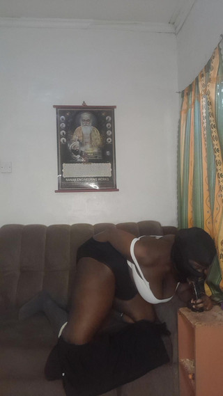 a big bow job with my toy while fingerings My ass