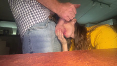 SWEETHEART KISSES ON HER DADDIES NUTS