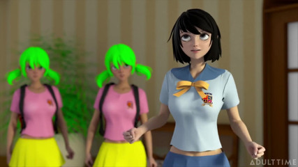 Hentai Sex College Episode 6 - University Student Demonstrates Her Sexual Prowess on Stepdaddy's Cock
