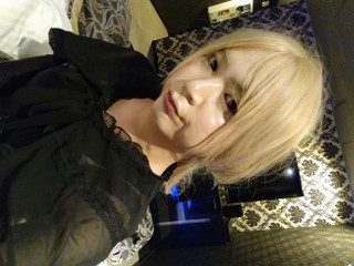 A big cross-dressing boy wearing a dress masturbated comfortably with an embarrassing appearance. thumbnail