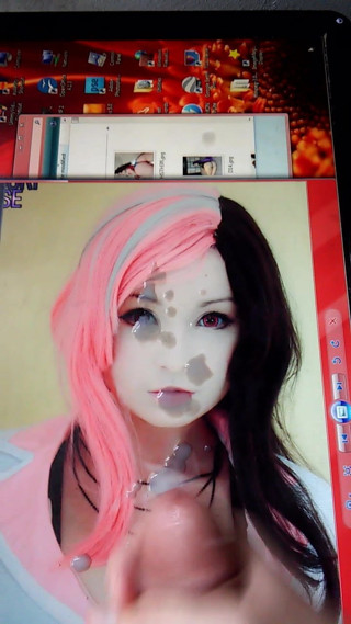 Cosplay Cum Tribute - Hidori Rose as Neopolitan (RWBY)