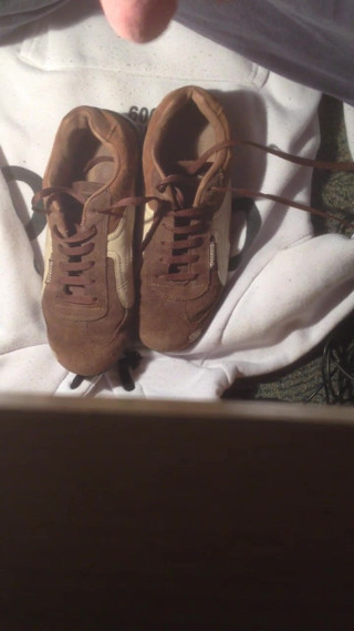 Cum on Sneakers (Old Dockers)