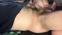 Stepdaddy Sucks Young Cock Man and Gets Cum on Hole