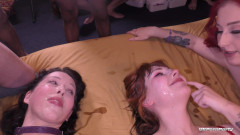 Beautiful UK Babes Getting Fucked and Sprayed with Cum