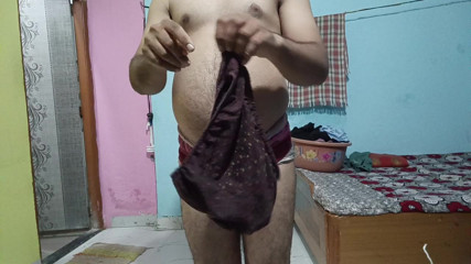 Maine meri wife ki sari penti pahan Li