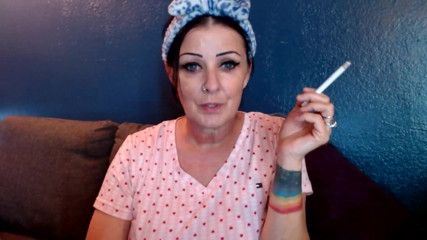 Lovely Woman Smoking with You