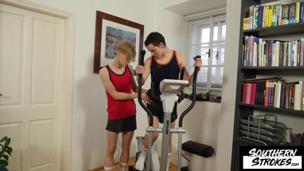 SOUTHERNSTROKES Skinny Twinks Vitali Kutcher And Marcel Boyle Bareback Hardcore