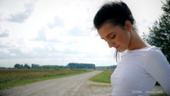 Sofia Z Wet Wet Wet T-shirt and Hard Nipples