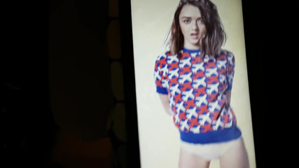 Maisie Williams - Arya Stark Cumtribute SoP