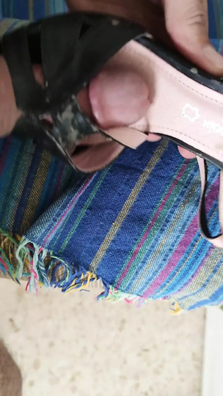 Fucking her heels...