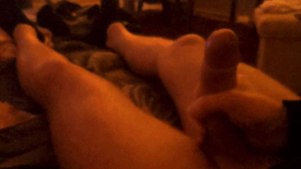 Two Evening Solo Sessions Of A Horny Straight Uncut Cock With Tasty Cum