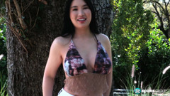 Big-tittied Asian Suki has a PHAT ass, too, and she's