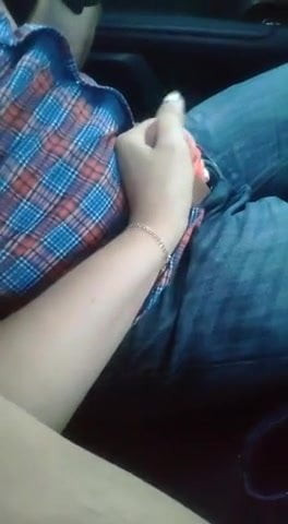 masturbation in the car
