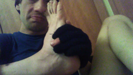 Sniffing and Touching My Dirty Foots and Sock to My Face and Mouth