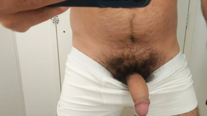 Furry in the room. I&amp;#039;m very naughty huh!