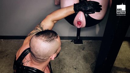 Axel Abysse Cant Get Enough From Thiago Boss Double Fisting