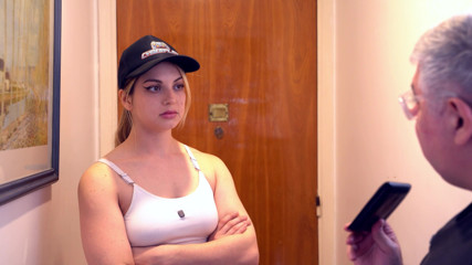 I thought my partner was gay but he the delivery girl when I go to get the money