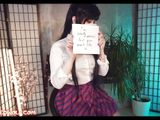 Komi-san Asked to Fuck Her Pussy Just Like in Her Homemade Porn - Mollyredwolf