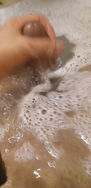 Indian man Play cock dick under water  big cock hot cock