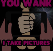 You Wank While I Take Pics of You Playing with Your Cock