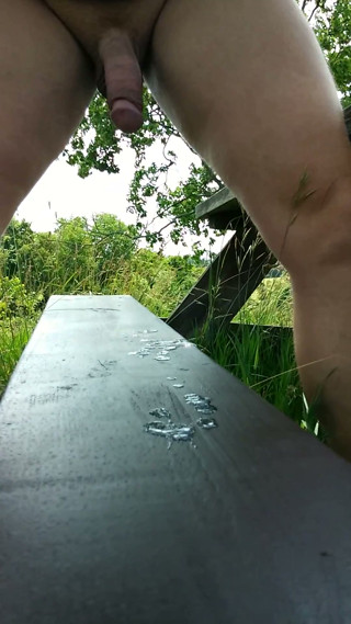 Outdoor masturbation