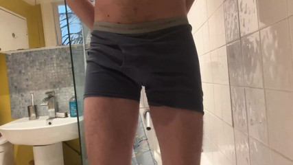 Pissing Myself in the Bathroom