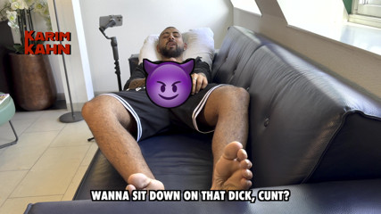 Toes Curl on My Big Feet When I Shoot Around My Alpha Semen