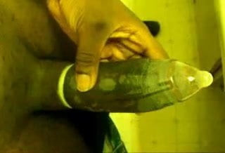 my bigblackcock bbc in small condom
