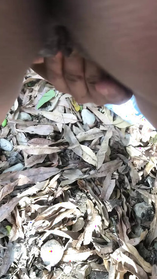 Domi sucking and singling with stranger in the bush