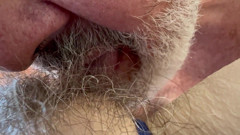 Close up Cunnilingus