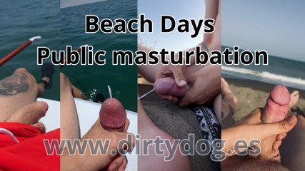 days on the beach fucking and cumming outdoors