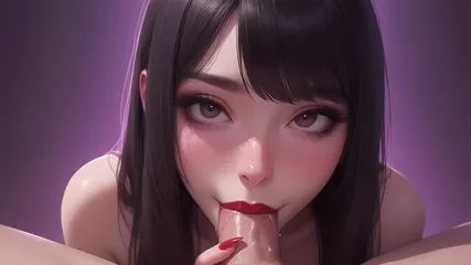 Please Cum In My Mouth – Petite Asian Blowjob POV – AI