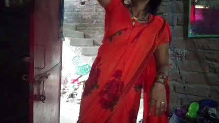 Bhabhi's ass fucked brother-in-law's cock standing up in doggy style Hindi audio