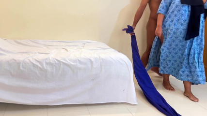 Man Enters Housewife S Room & Tries to Tie Her, but Hot Housewife Caught Him & Tieds Hands, Then Fucked Him – Cowgirl