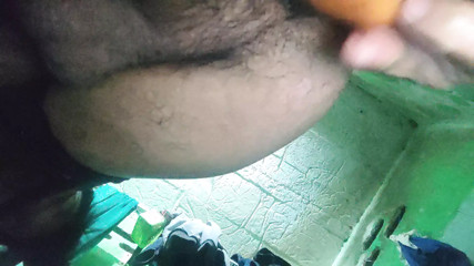 Carrot in my asshole