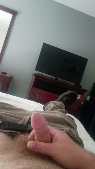 Stroking Cumshot