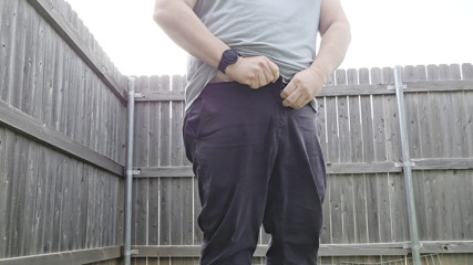 Pissing and playing
