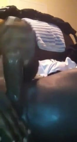 WATCH HIM STROKE this 10 in DICK
