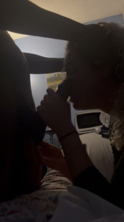 Girlfriend swallows Bf for the first time
