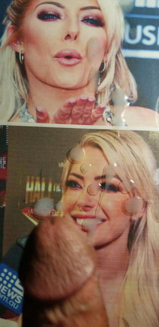 Alexa Bliss Cum Tribute 73