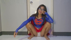 Supergirl Panty Tease
